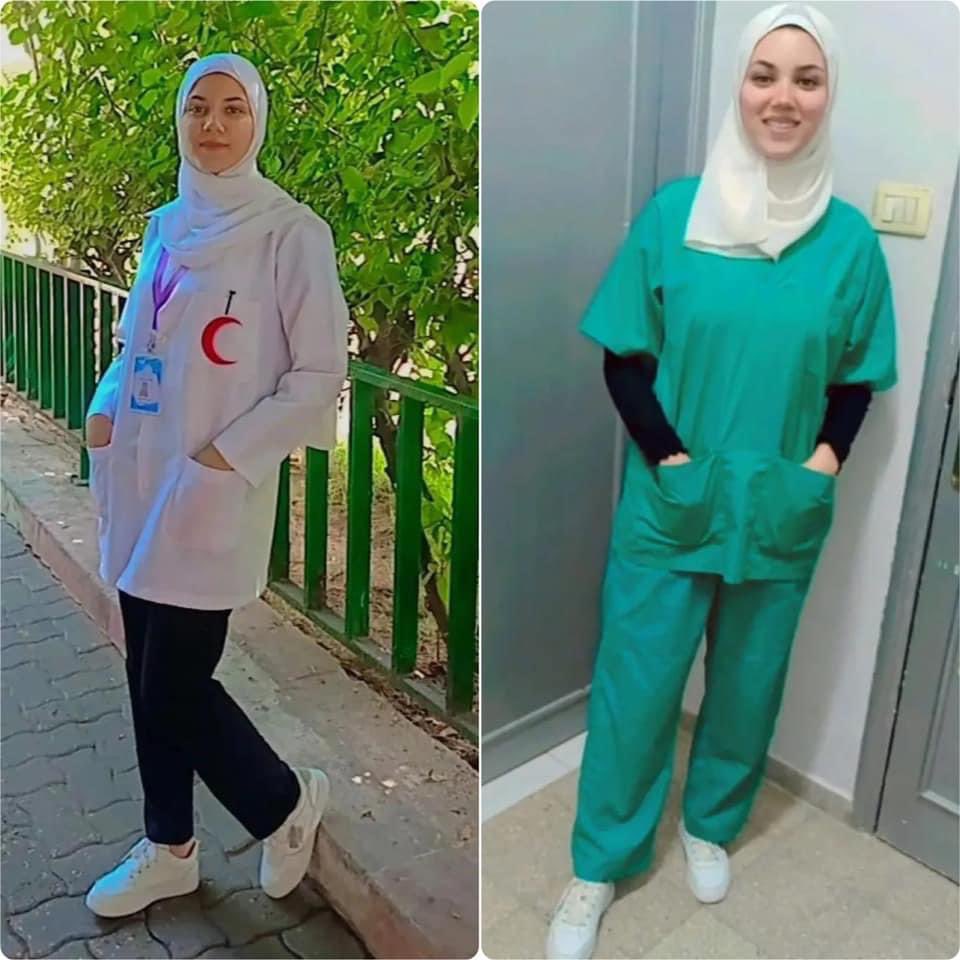 Nurse Laila Essam Elawadi, along with her entire family of 61 martyrs, killed by the Israeli army in #Gaza on November 2, 2023.