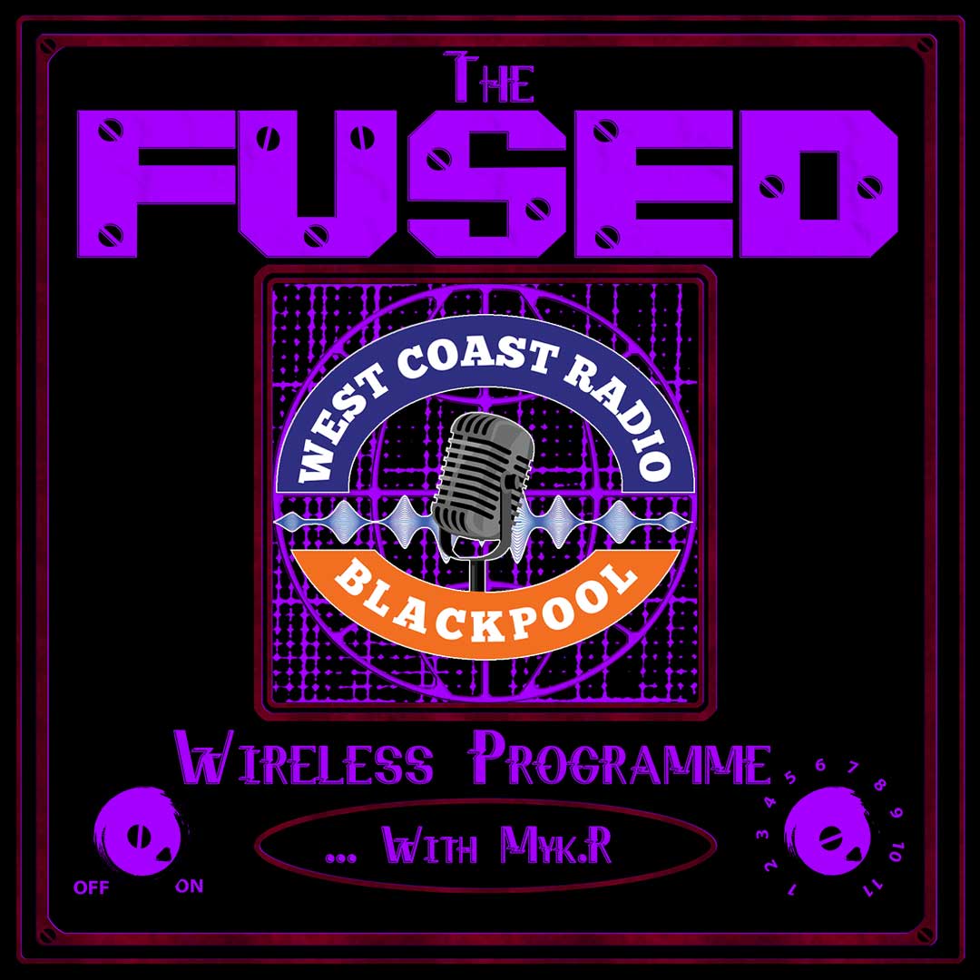 Join Myk.R with The @FusedWireless Programme 24.22 
Friday 24th May 2024 on @wcblackpool
westcoastradioblackpool.uk 21.00 (UK)
#WCRB  #allaboutthemusic #mykxlr #electronica #newmusic #fusedradio #industrial #synthpop #futurepop #ebm #tbm #experimental #avantgarde #electronic