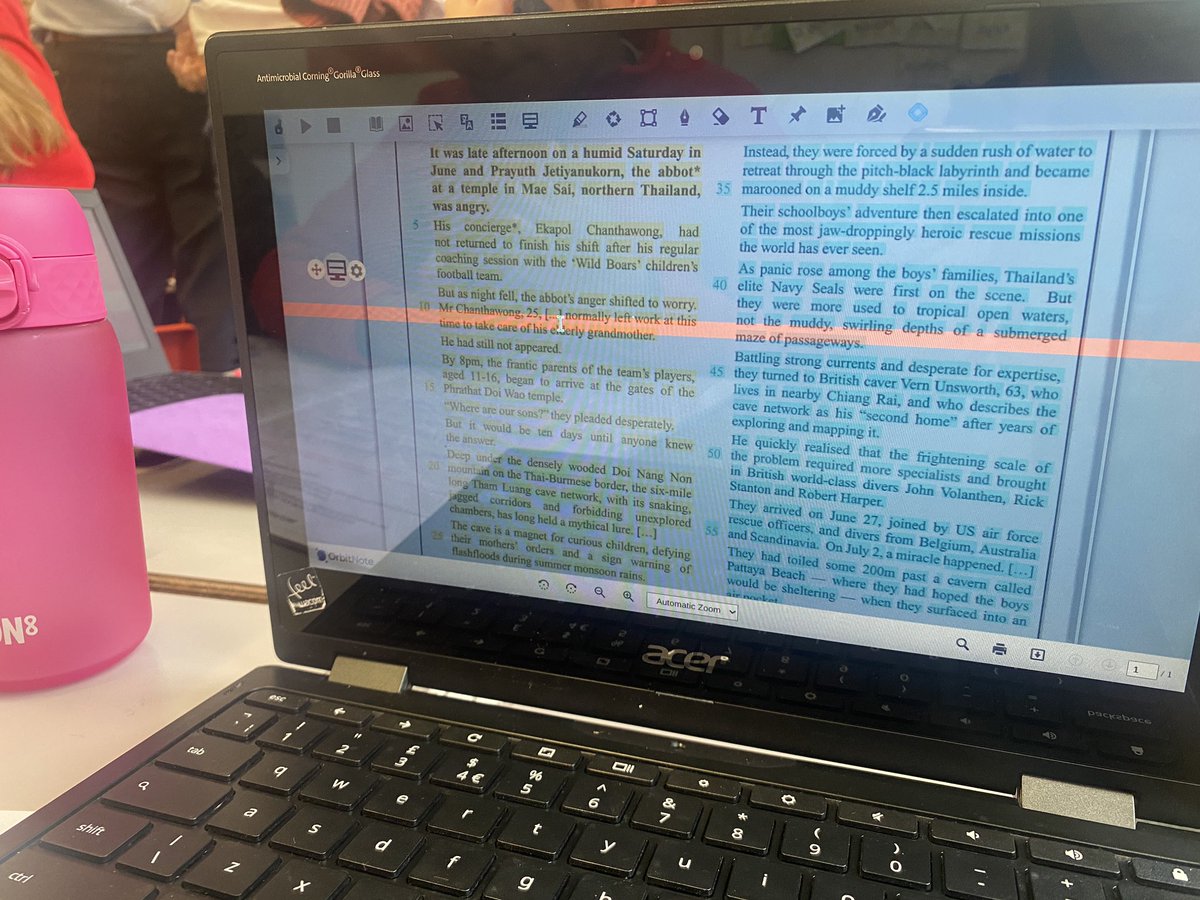 AcademyDanielle's tweet image. #Fascinating Multiple ways pupils chose to engage with the same text during a literacy lesson using #OrbitNote. Loved the blended approaches; technology to accelerate vocab acquisition, thinking &amp;amp; peer discussion, then written format to complete their ideas. A joy to visit! 👏