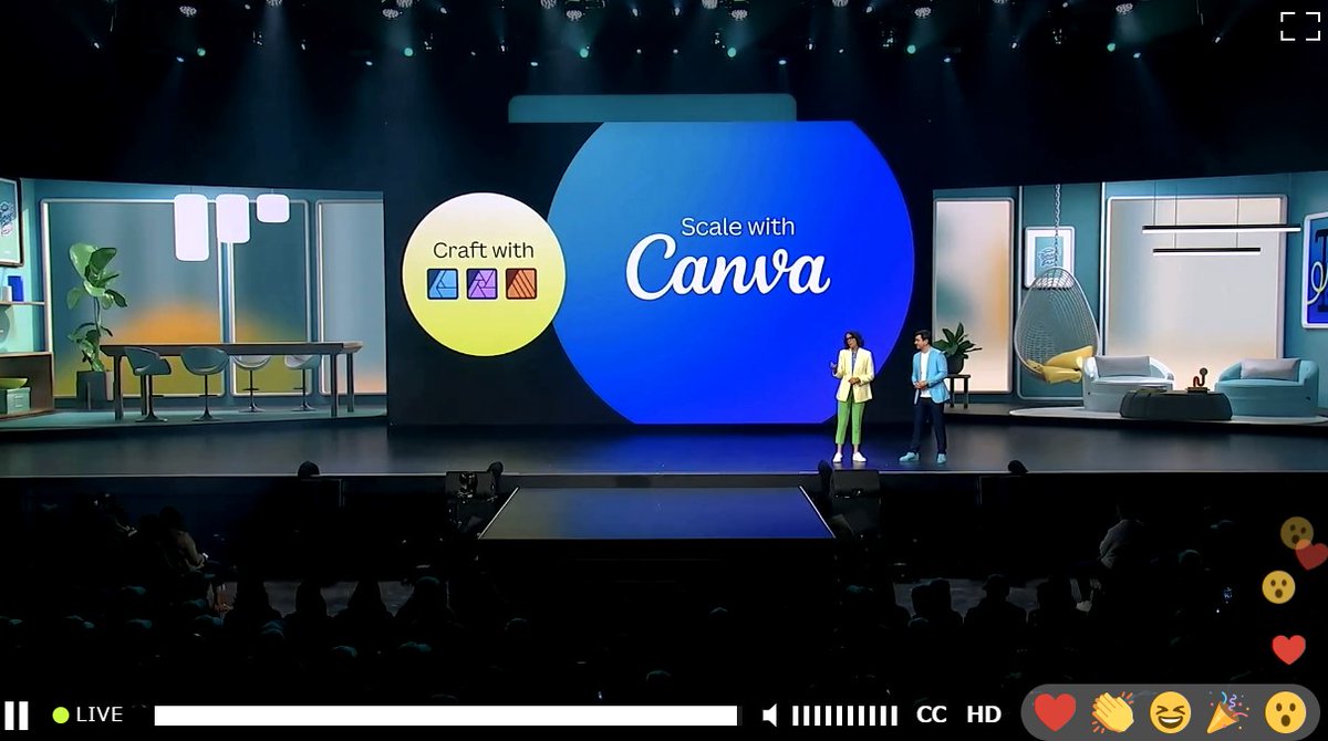 SkyHealing's tweet image. #canvacreate2024
今日朝5時前に始まった
今世紀最大のCanvaのアップデート
生放送で視聴
そのため #起床しろ #AIM 
Zoom途中退席
フル英語
↗️動画音声の自動修正
↗️動画コマのAIハイライト作成
↗️強力なマーケティングのAIMagic
もうまじすごか～～
と言う事で
是非チェツク
@canva 
@CanvaJapan