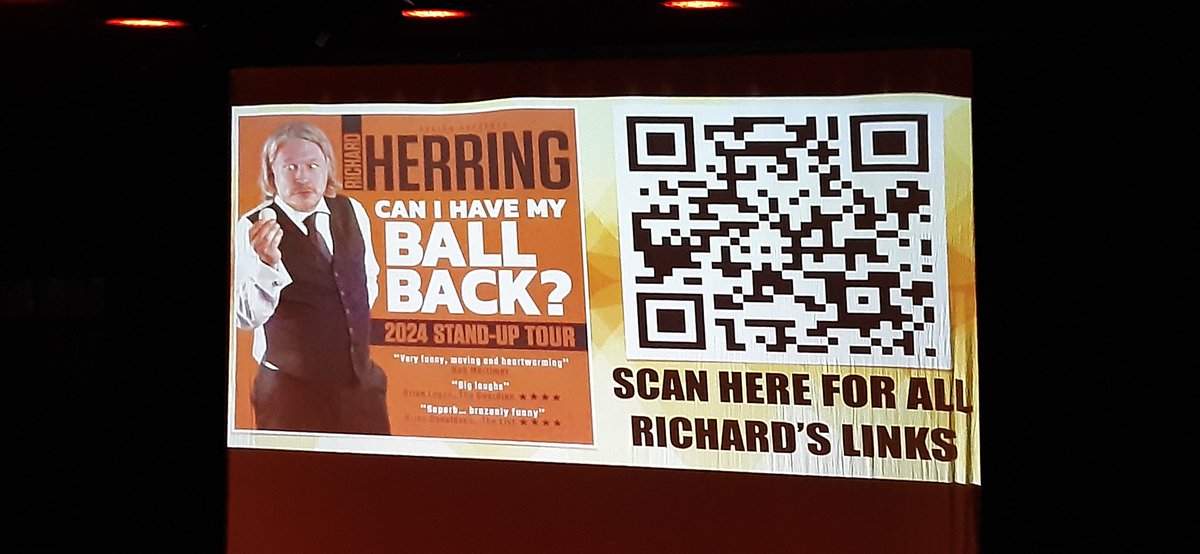 Great show tonight <a href="/thesjt/">Stephen Joseph Theatre</a> with <a href="/Herring1967/">Richard K Herring</a> ....pay attention all men !