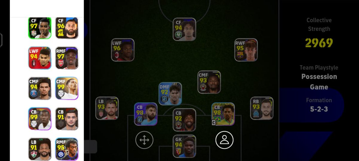 oommen96's tweet photo. Manager- Pep Guardiola
Team Playstyle- Possession Game

Players

CB- Gvardiol, Dante, Marquinhos
Playing Style- Build up
Preferred abilities
> Height 183-189
> 67+ Low pass, Ball control

LB, RB- Caio Henrique, Jonathan Clauss
Playing Style- Offensive Wingback https://t.co/sF6ybUqUqe