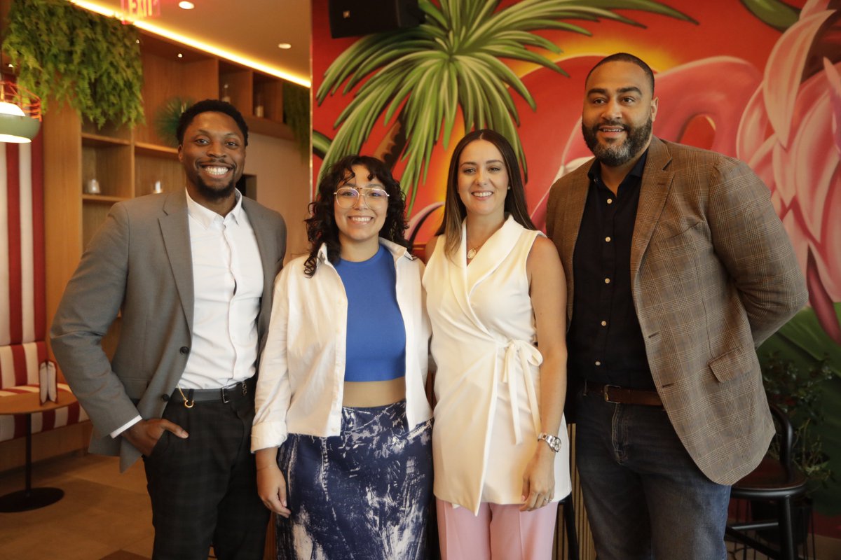 Thank you to everyone who joined us for our Tech Mixer in honor of Small Business Month! 🙌

A special thanks to our speakers Isabel Halliday, Michaeljohn Green, and Isabella Bru for their valuable insights. 

Stay tuned for our upcoming events!

<a href="/kcarswell01/">Keith A. Carswell</a> <a href="/ErickGavin7/">Erick Gavin</a>