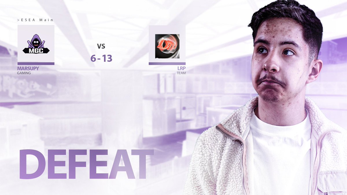 Marsupy Gaming (@marsupygaming) on Twitter photo We end the season with another learning experience. We'll regroup, and try earning a spot in ESEA Advanced through qualifiers. Thank everyone for your faith and support in us. GG Team
WP <a href="/njukki7/">njuki</a> and team LRP We end the season with another learning experience. We'll regroup, and try earning a spot in ESEA Advanced through qualifiers. Thank everyone for your faith and support in us. GG Team
WP <a href="/njukki7/">njuki</a> and team LRP