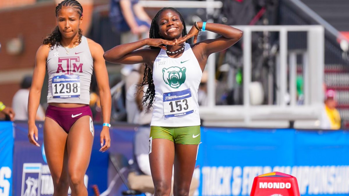 See ya Saturday! ✌️🤗

Imaobong Uko books an automatic spot in the 400-meter quarters with a 3rd place finish in heat 5 at 52.22!

#SicEm 🐻