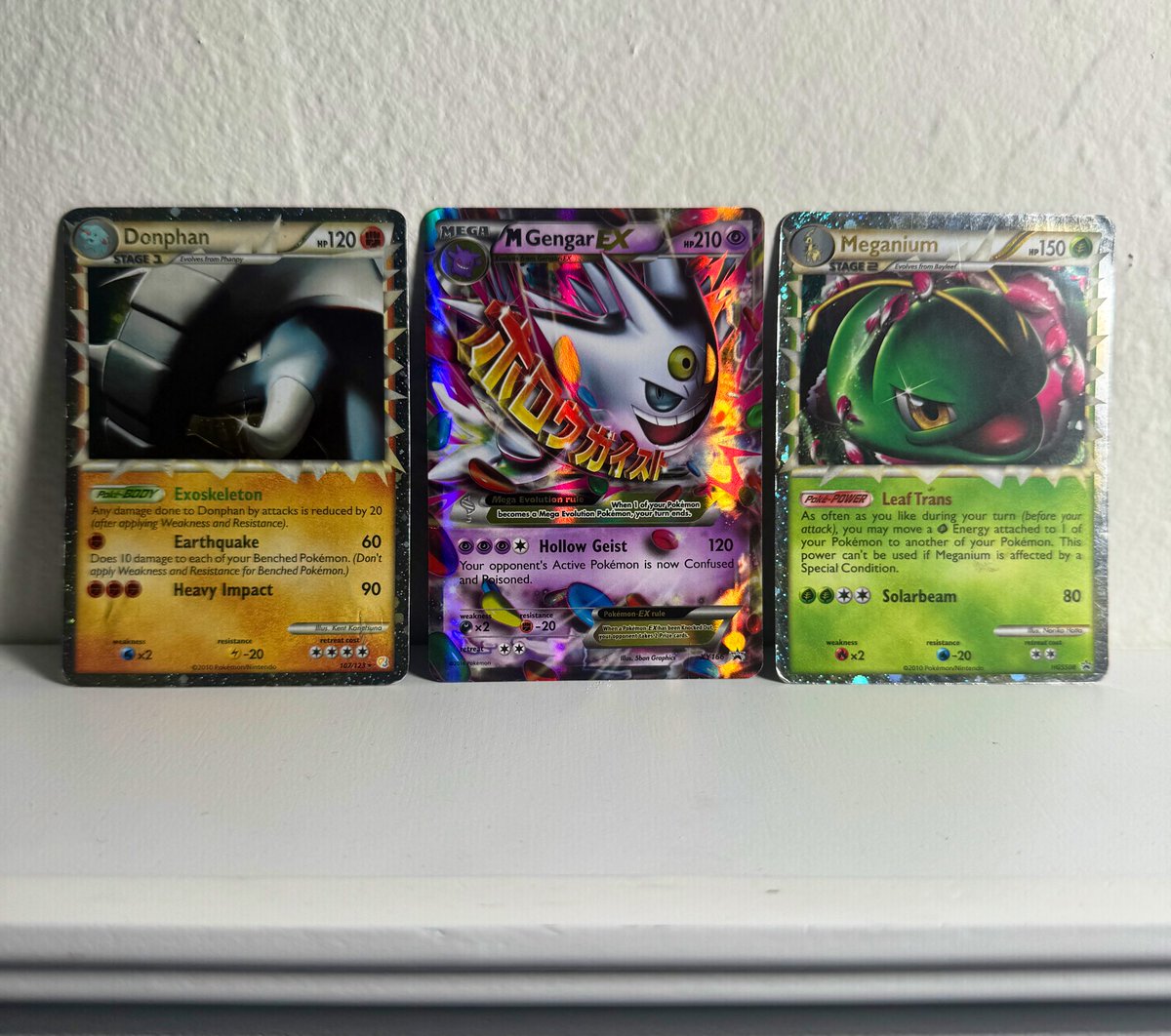 Hawksterr29's tweet photo. Memorial Day Giveaway ‼️

Enjoy 2 Primes - Donphan &amp; Meganium

Along with a Mega Gengar XY Promo!

Rules:
              • Follow @Hawksterr29 
              • Like
              • RT
              • And have an awesome weekend
Also having a small sale tomorrow 5/24 at 12PM 🙏 https://t.co/8yGKalzyKK