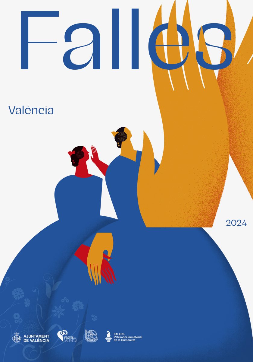 ZapatosDeClaque's tweet image. #Falles24 | El cartell de @juarez_casanova ha sigut preseleccionat als World Illustration Awards @theaoi d&apos;enguany. Categoria de publicitat. Són els premis més prestigiosos del món de la il·lustració!

També hi ha altra valenciana: Azahara Rodríguez amb el projecte #Iaios.