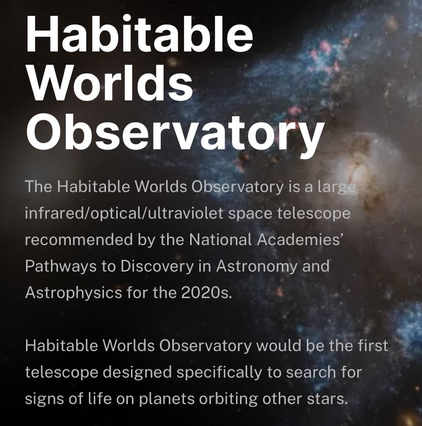 The HWO’s annual face-to-face meeting is coming up on June 3–5 — are you subscribed to the NASA Astrobiology newsletter to get important updates like this? #NASA #astrobiology @HabitableWorlds
