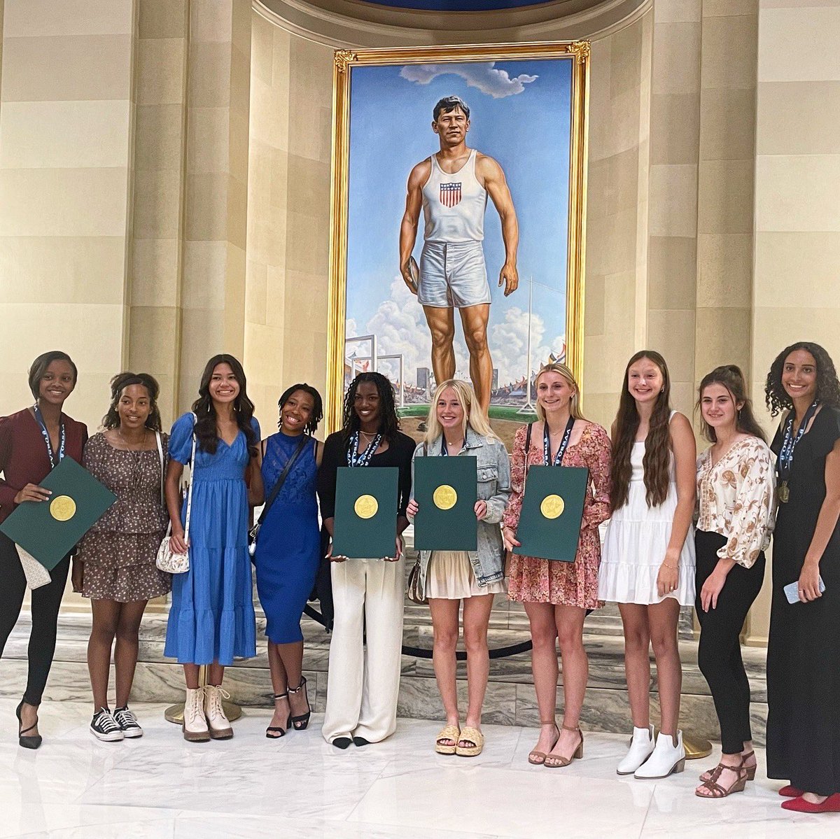 Your state champions were invited to the Oklahoma State Capitol today to be presented by Rep. Brian Hill🐎