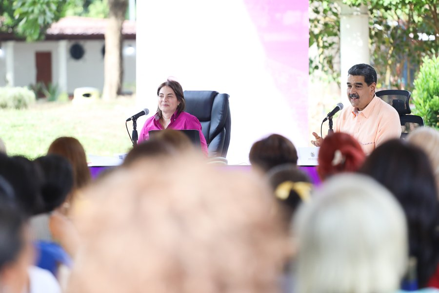 📢¡𝐀𝐬í 𝐥𝐨 𝐃𝐢𝐣𝐨! 🇻🇪
Pdte. <a href="/NicolasMaduro/">Nicolás Maduro</a>: Estamos en las mejores condiciones para plantearnos grandes metas desde la ciencia y su aplicación a la realidad del país.
#CreoEnVenezuela
