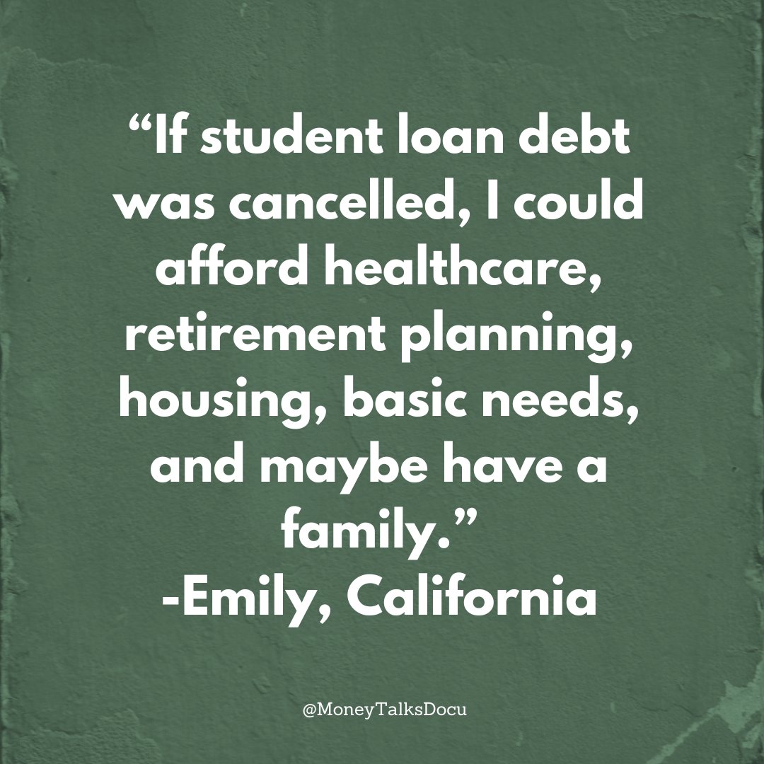 Share your thoughts on student loan cancellation in a comment below or in our documentary's student loan questionnaire at s.surveyplanet.com/83hnymhy #cancelstudentloans #cancelstudentdebt #college #tuition #graduation #classof2024 #grad