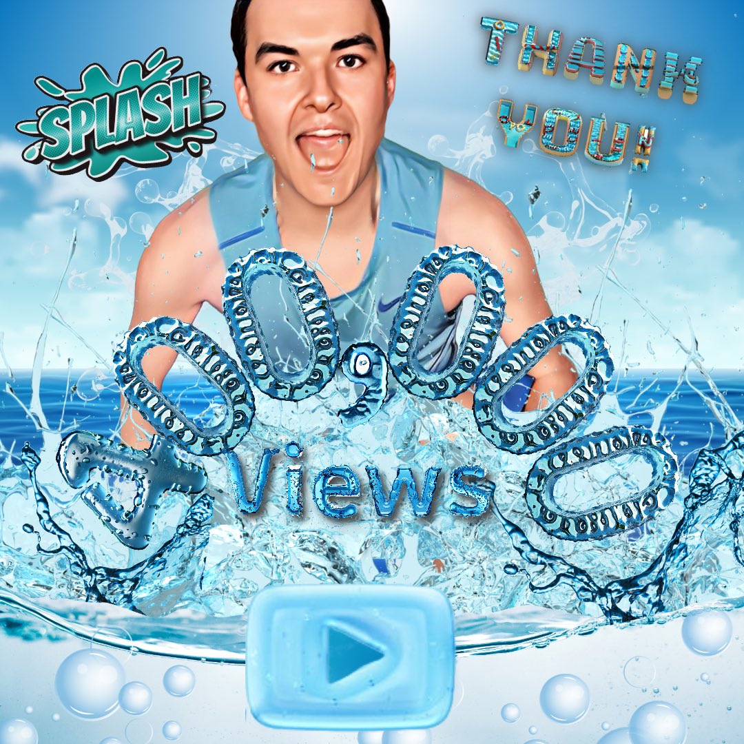 MAKE A SPLASH😃💦THANK YOU 400K/400,000 VIEWS ON MY <a href="/YouTube/">YouTube</a> CHANNEL!!🙌🏻🫶🌴❤️🧡💛🩵#thankyou #400k #views #youtubechannel