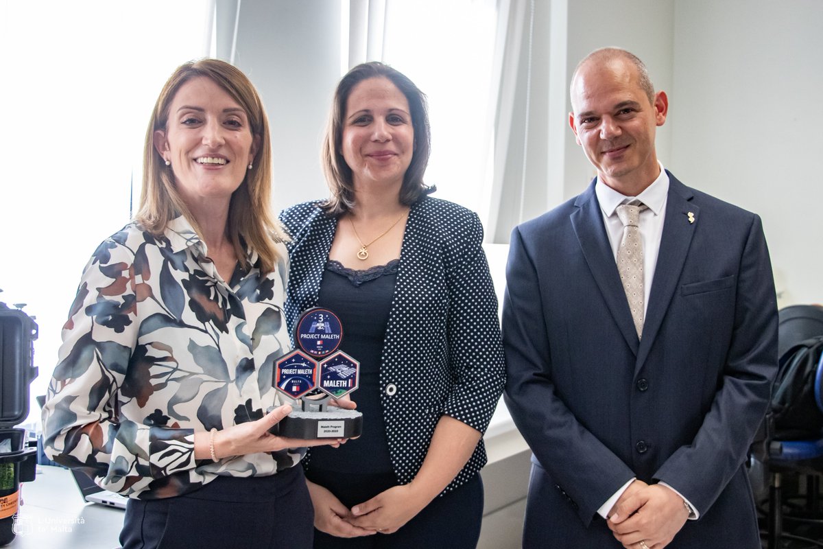 UM | Health Sciences (@umhealthscience) on Twitter photo VISIT BY <a href="/EUparliament/">European Parliament</a> PRESIDENT & @ummalta ALUMNA, Dr <a href="/RobertaMetsola/">Roberta Metsola</a> TO OUR FACULTY.
Great opportunity to showcase the excellent work by the research team led by Prof <a href="/joseph_borg_/">Joseph ‘Sci’ Borg</a> from our Department of Applied Biomedical Science.
👉 um.edu.mt/l/AhQIh VISIT BY <a href="/EUparliament/">European Parliament</a> PRESIDENT & @ummalta ALUMNA, Dr <a href="/RobertaMetsola/">Roberta Metsola</a> TO OUR FACULTY.
Great opportunity to showcase the excellent work by the research team led by Prof <a href="/joseph_borg_/">Joseph ‘Sci’ Borg</a> from our Department of Applied Biomedical Science.
👉 um.edu.mt/l/AhQIh