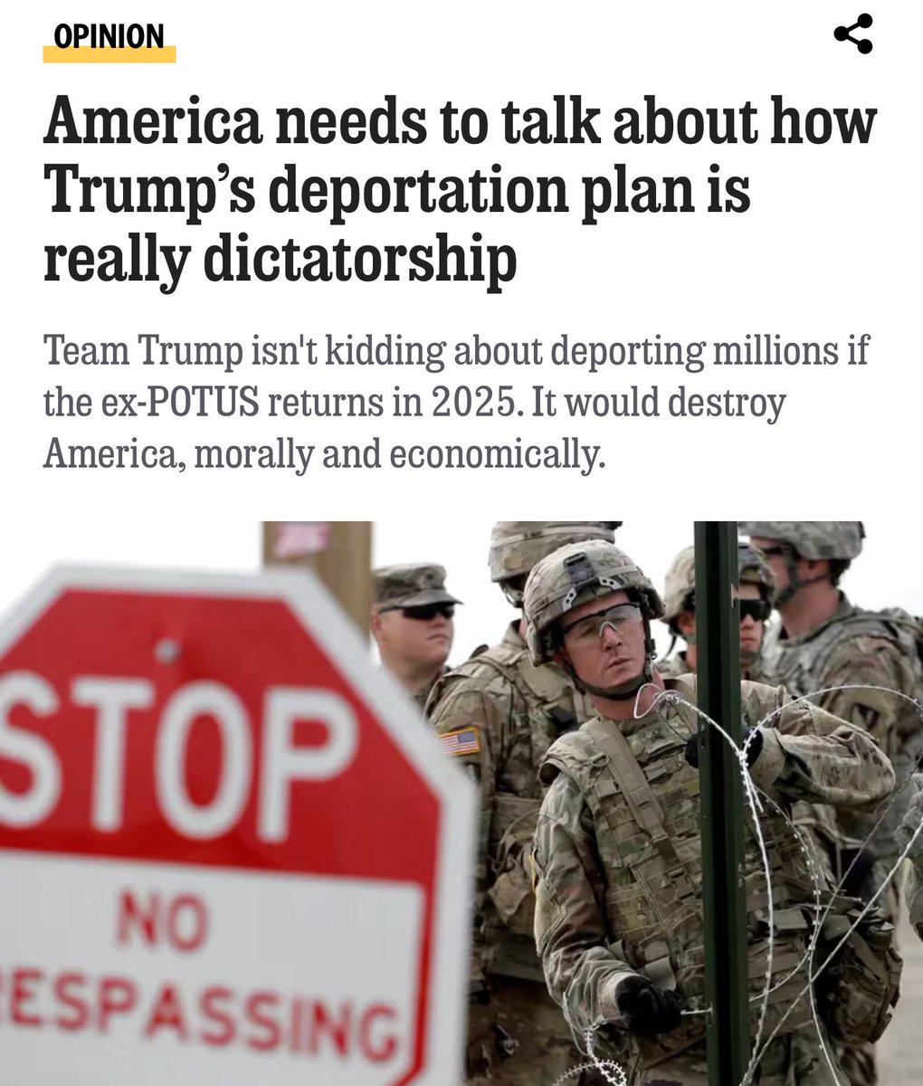 TheTNHoller's tweet photo. From @Will_Bunch: “A Trump declaration of a Desert Storm-sized military operation on U.S. soil would make him essentially a dictator, and for a lot longer than just one day.” 🇺🇸 https://t.co/cxjDmhZ3m3 https://t.co/R0Hf6FU4XH