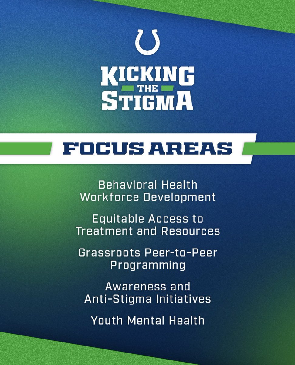 ❗️Reminder❗️ The Kicking The Stigma Action Grant is open until May 31st! Apply today to continue spreading mental health awareness. ➡️ colts.com/kicking-the-st…