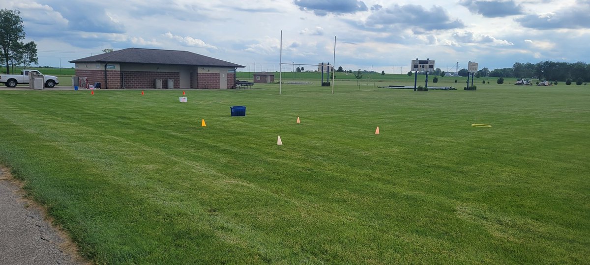 athletics_nmms's tweet photo. Mrs. Mann and Mrs
 Kixmiller are getting NMMS  Field Day ready!!! 
🧡💙Let's go!! https://t.co/lY1NL4SpFd