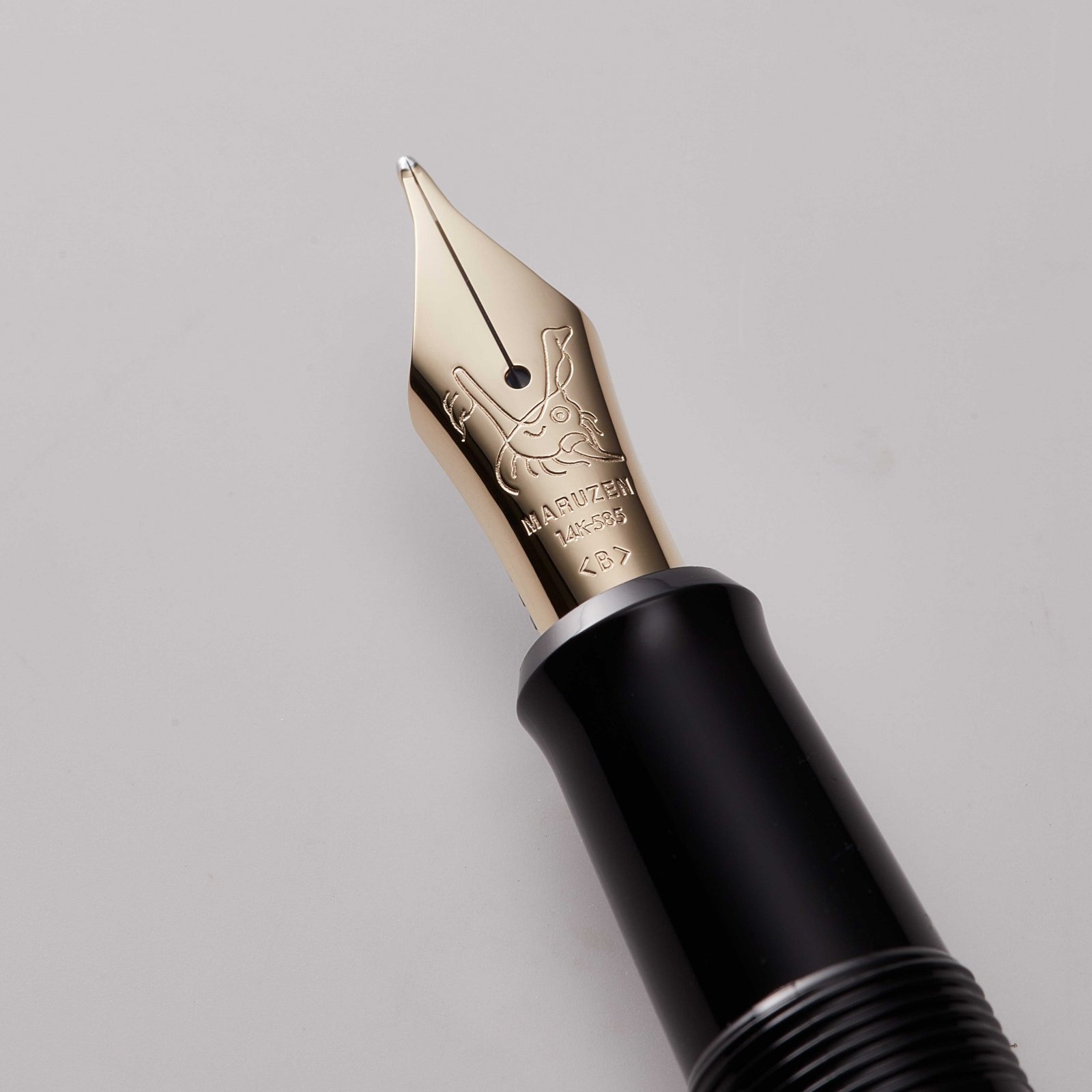 丸善 万年筆 ストリームライン オノトモデル シリーズII ブルーブラック