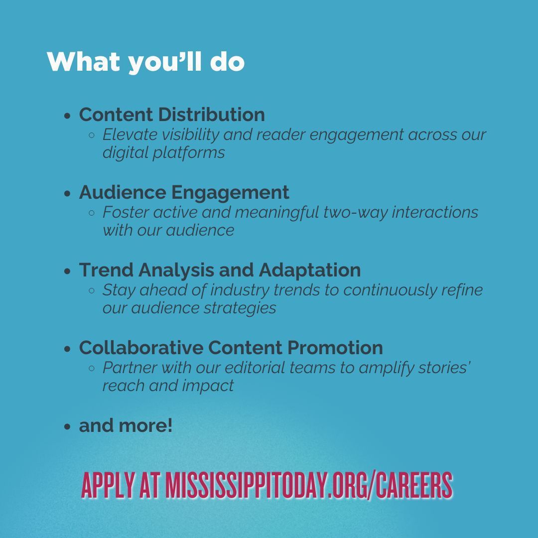 We're hiring an audience engagement specialist! 🌟 In this role, you'll lead our social media strategy, curate newsletters and find new ways to engage with our audience. Learn more and apply: buff.ly/4dpk9ta