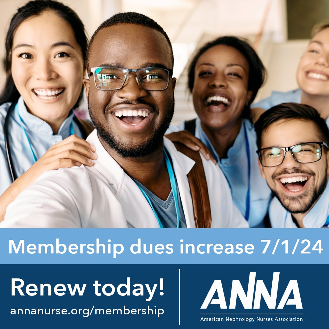Reminder: ANNA Memberships are changing on July 1st. Renew or start your membership today and save $45! Renew or start your membership now👇 annanurse.org/article/new-me…