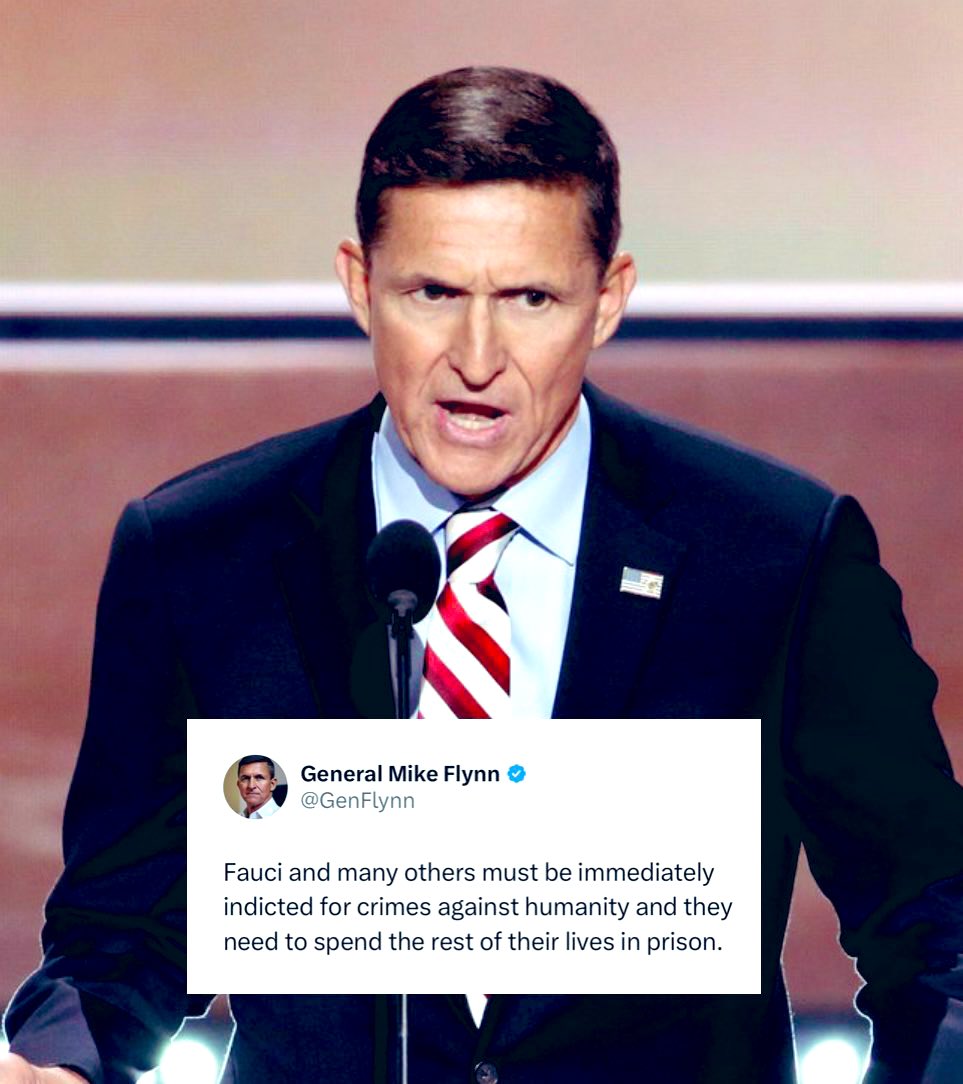 ⭐️⭐️⭐️ I’m with the good General. @GenFlynn 

⭐️⭐️⭐️ How about you? 

#ArrestFauci