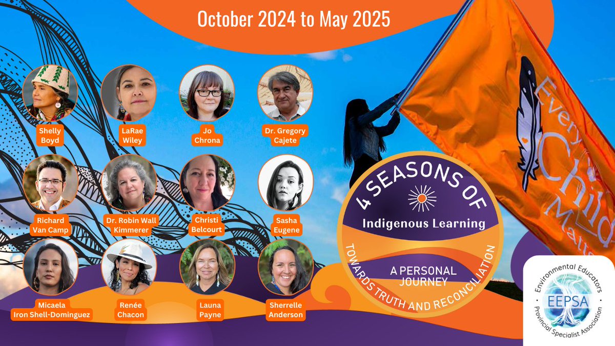EEPSA's tweet photo. Early bird registration for the new 4 Seasons of Indigenous Learning hosted by @TheOLStore is now open! Learn more here: https://t.co/y62VzYttNO
#BCED #bcedchat #bclearns https://t.co/cOQCYOF4xX