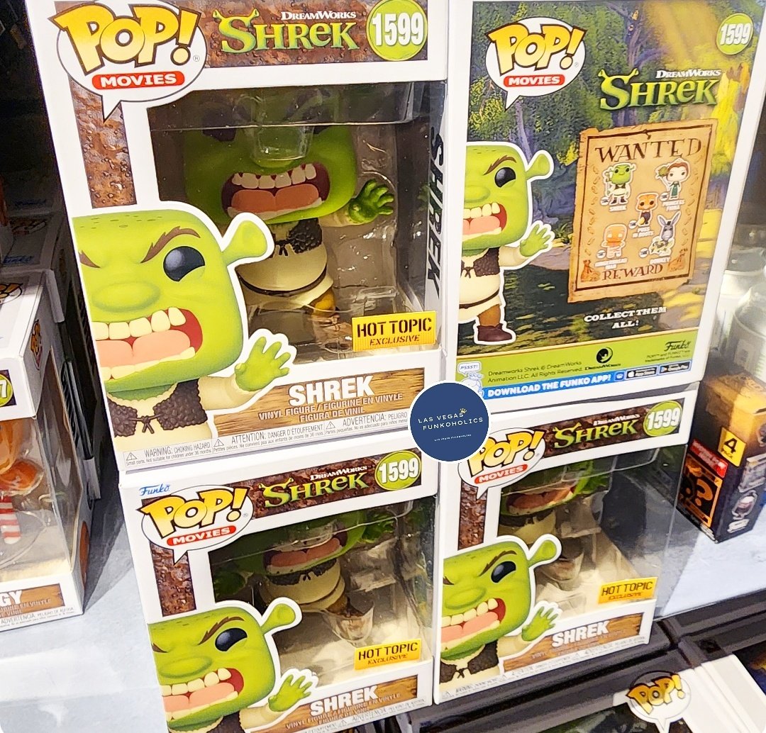 LVFunkoholics's tweet photo. Spotted @HotTopic Exclusive Funko Pop Shrek. This Pop is 🔥. Is this one of the first Pops with teeth?
#funko #Pops #funkopop #Shrek #fyp #funkogram #funkofanatic #Hottopic #hottopicexclusive #funkopops #funkos #pops https://t.co/ew7aTQ5w3g