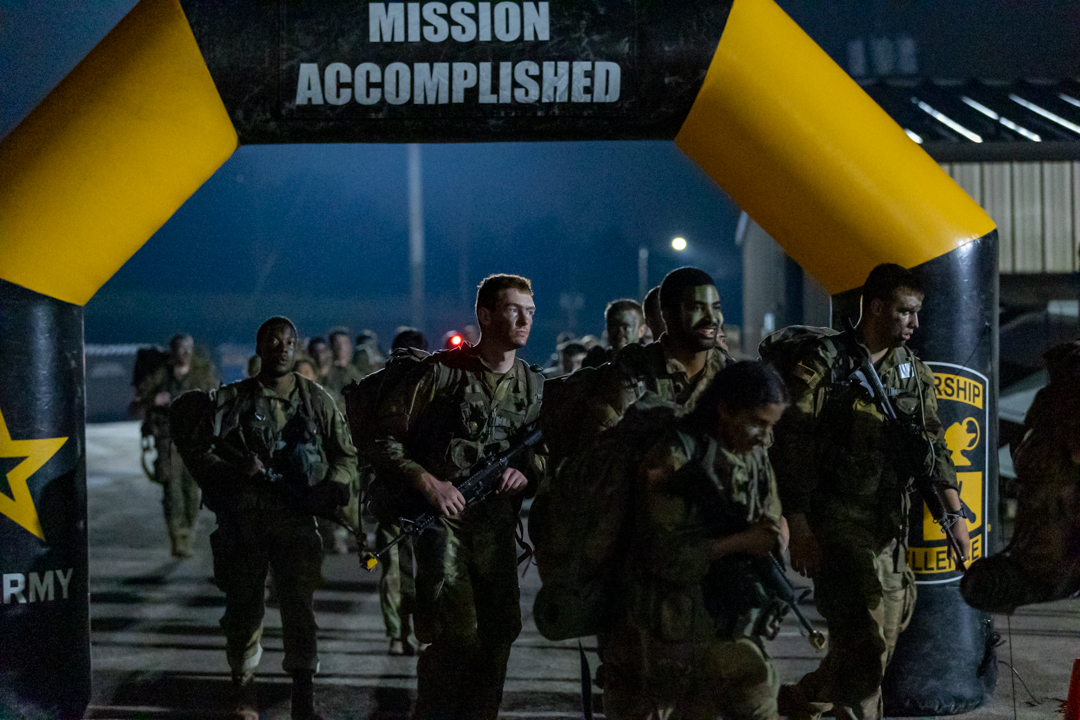 There is just 1️⃣ week until the start of #CST2024! After the FTX, #AdvancedCamp cadets will embark on a 12-mile foot march back to the barracks. The journey marks the challenging yet rewarding conclusion of their time in field. @CG_ArmyROTC | @usarec | @USArmy | @TRADOC