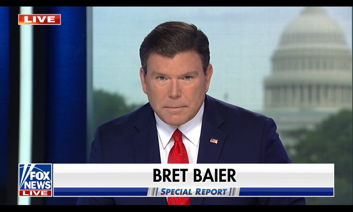 🚨🇺🇸  @SpecialReport with @BretBaier 
ON NOW!   @FoxNews