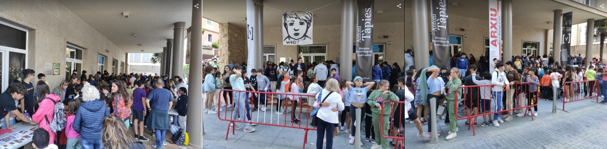 EnricBolano's tweet photo. 🌟A #Valls 17-5-24 organitzada per 11 centres
@educaciocat @VallsAjuntament i @CRP_AltCamp
🌟IV #FiTAC Fira de Tecnologia de l'#ALTCamp🌟
Hi han participat 423 alumnes expositors i visitants...
🌟#STEAMcat 💖 @InnovacioE
⏭️https://t.co/AtpI1a3qab
@JMoralCastrillo @audi_johnny https://t.co/NmKmNHq3Qy