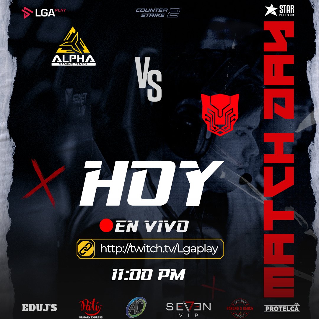 AlphaGamingVzla's tweet photo. Jornada 2 encuentro en la primera semana de la Star Pro League. T5

🎮 nos enfrentaremos a @PantereSports

📌En @lgaplaycs

¿Quién saldrá victorioso?

✅MIERCOLES
🗓️MAYO 23
🕓Hora: 11PM

👾Transmisión en vivo en: https://t.co/pxZWahvNwZ @lgaplay

🎮No te lo puedes perder ... https://t.co/d0OVHZ0l4B