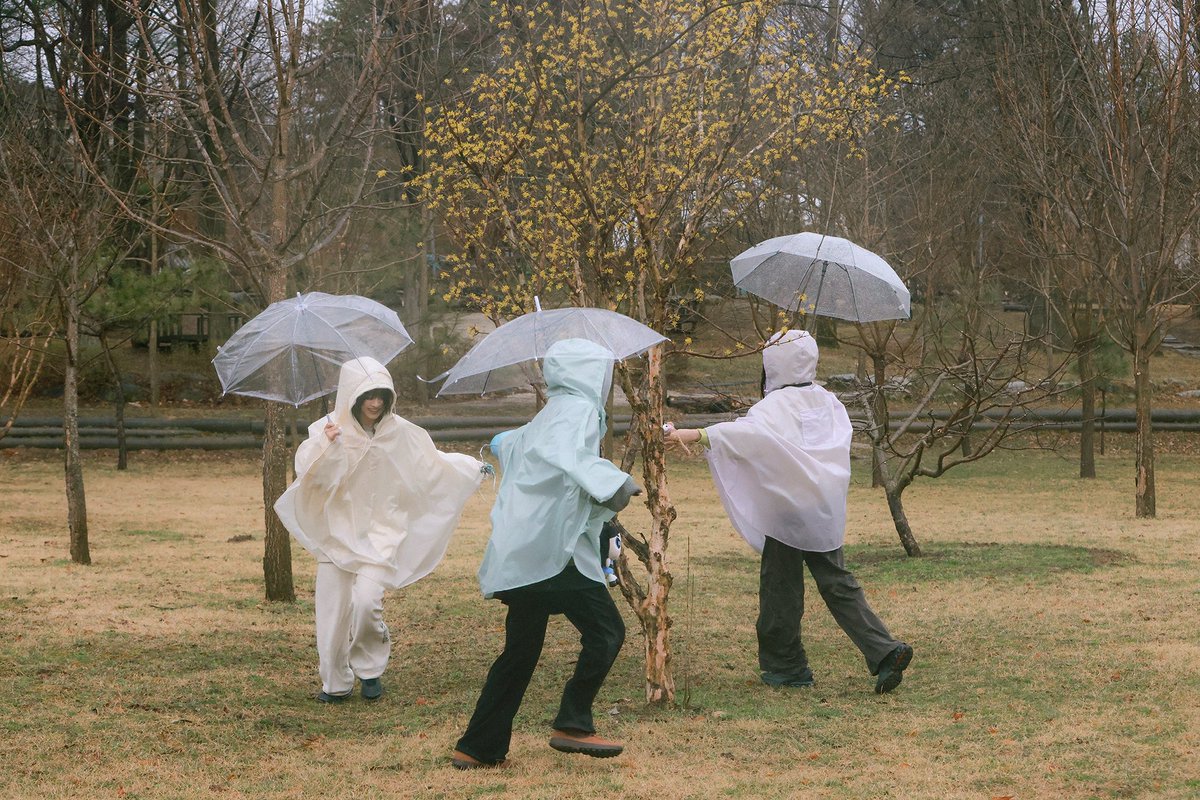 clear skies, flowers blooming beautifully, with the theme of spring coming sooner, we created our happy moments together