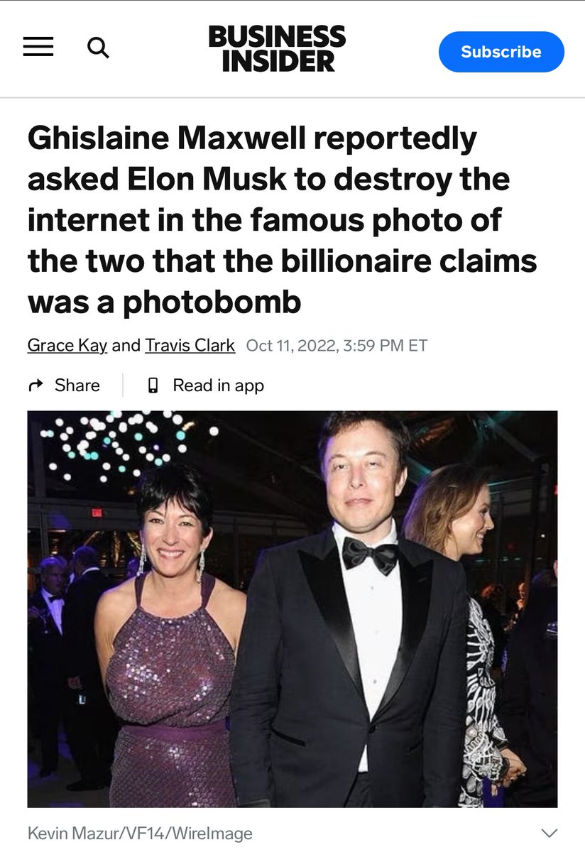 Figured out why Elon doesn’t like Business Insider