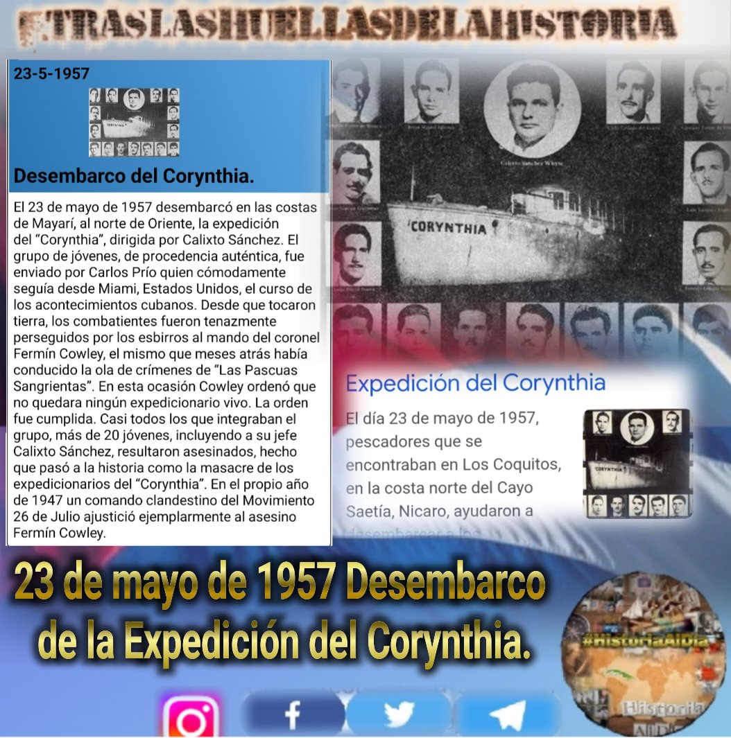 @MinfarC #TrasLasHuellasDeLaHistoria #HistoriaAlDía