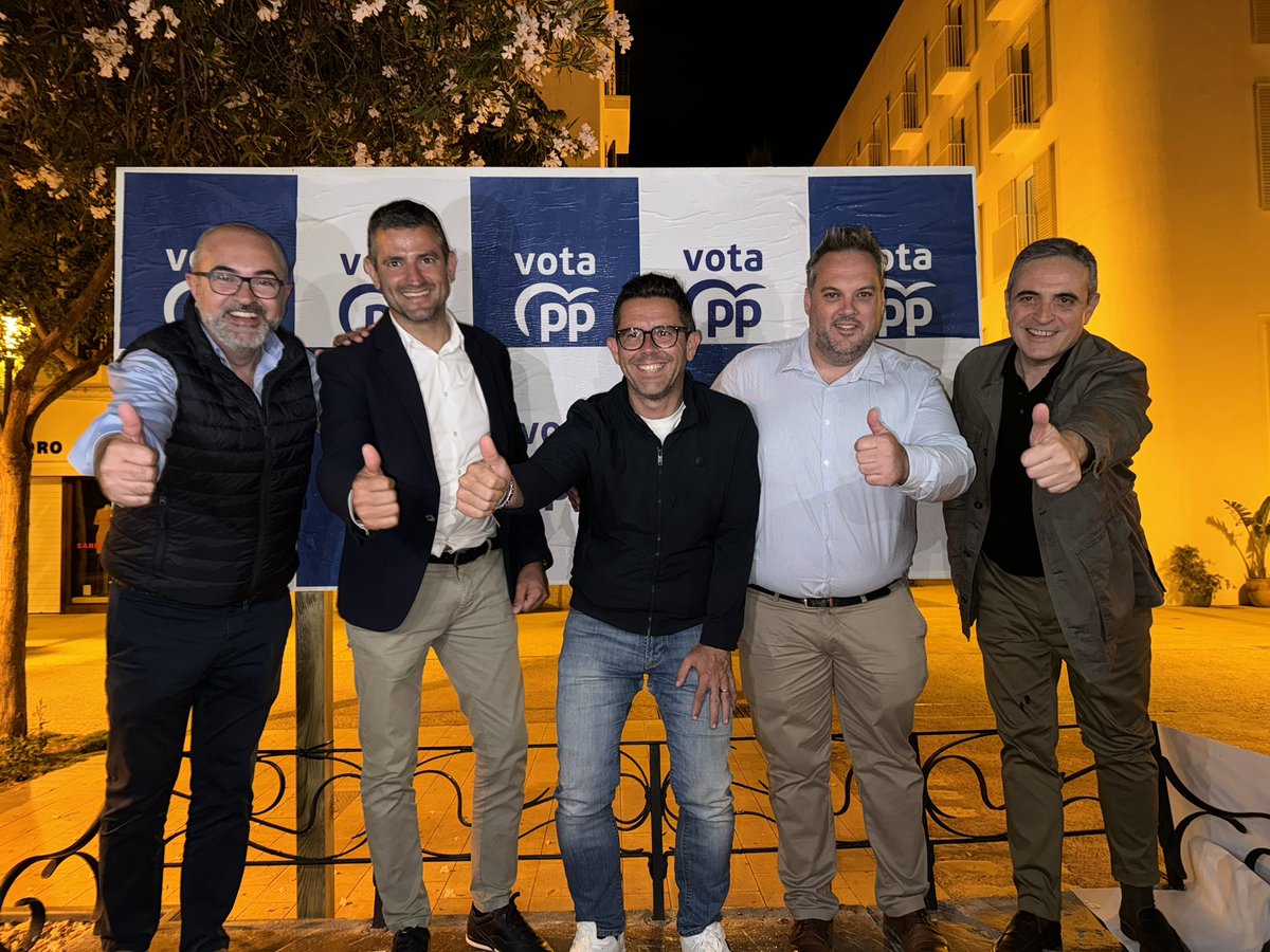 🗳️🇪🇺 Començam! 

Encaram una campanya fonamental per a Espanya i per a la nostra illa

Demanam als eivissencs i les eivissenques que surtin a votar amb la mateixa il•lusió que en maig i juliol

Per la igualtat entre els espanyols i pel nostre futur

#PPEivissaTeam #VotaPP