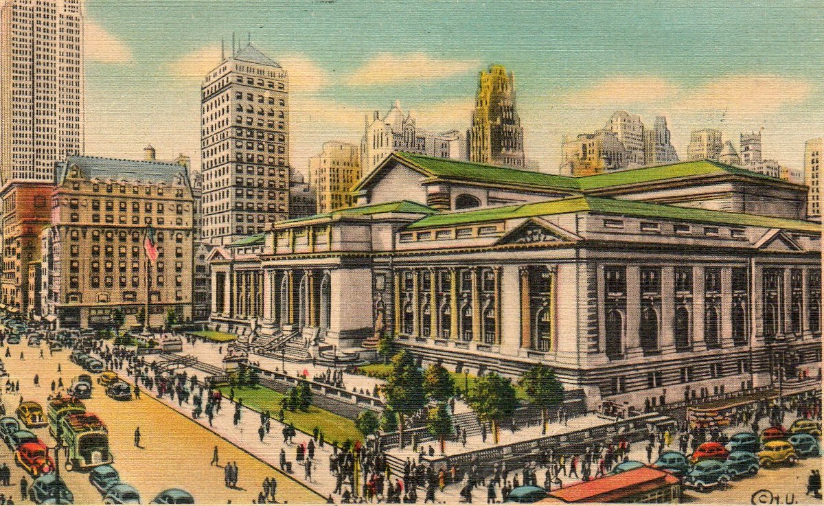 Today in 1911-in a ceremony presided over by US President #WilliamHowardTaft-the #NewYorkPublicLibrary, the largest marble structure ever constructed in America, was dedicated in New York City. The monumental beaux-arts structure took 14 years to complete at a cost of $9 million.