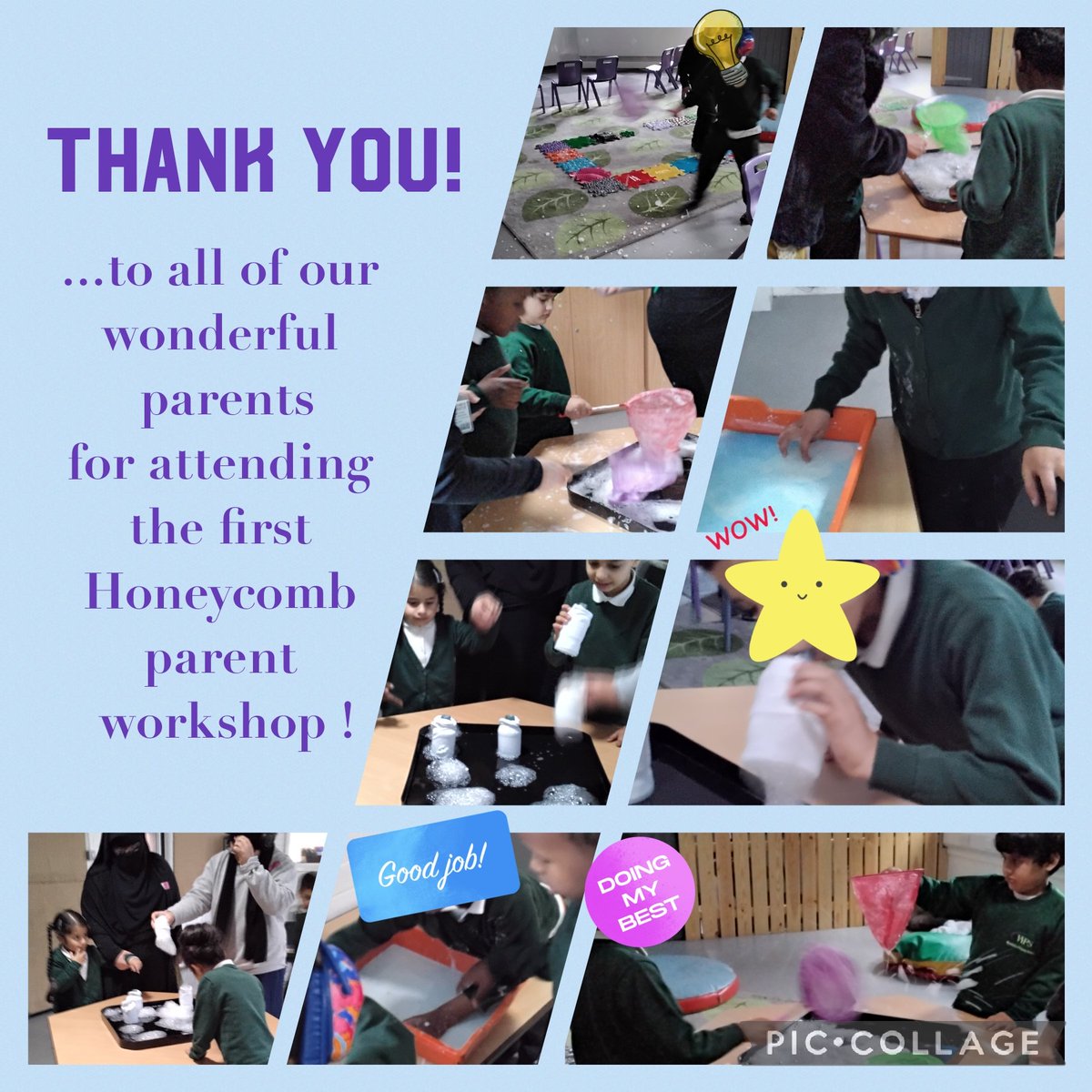 wyndclf's tweet image. On Thursday  #WPSHoneycomb welcomed our parents for our first ever parent workshop and things got messy - #sensoryscience style! #leightrustb8 #WPS #science #autismresourcebase #BritishScienceWeek