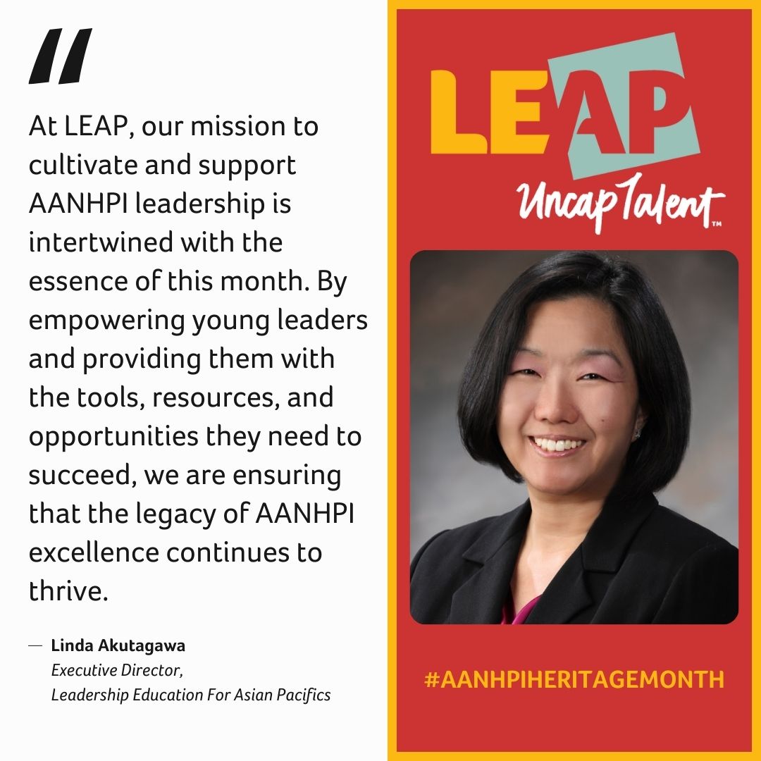 LEAP (Leadership Education for Asian Pacifics) tweet media