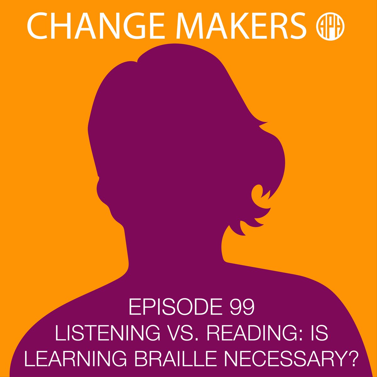 APHfortheBlind's tweet photo. This week on Change Makers, we spoke to experts in the field of blindness about their thoughts on learning via audibly or with braille. APH’s Jessica Minneci describes her experience using braille, the shortfalls of audio-only learning, and more. https://t.co/SNLFhnlY6k https://t.co/M50Vzlq0gd