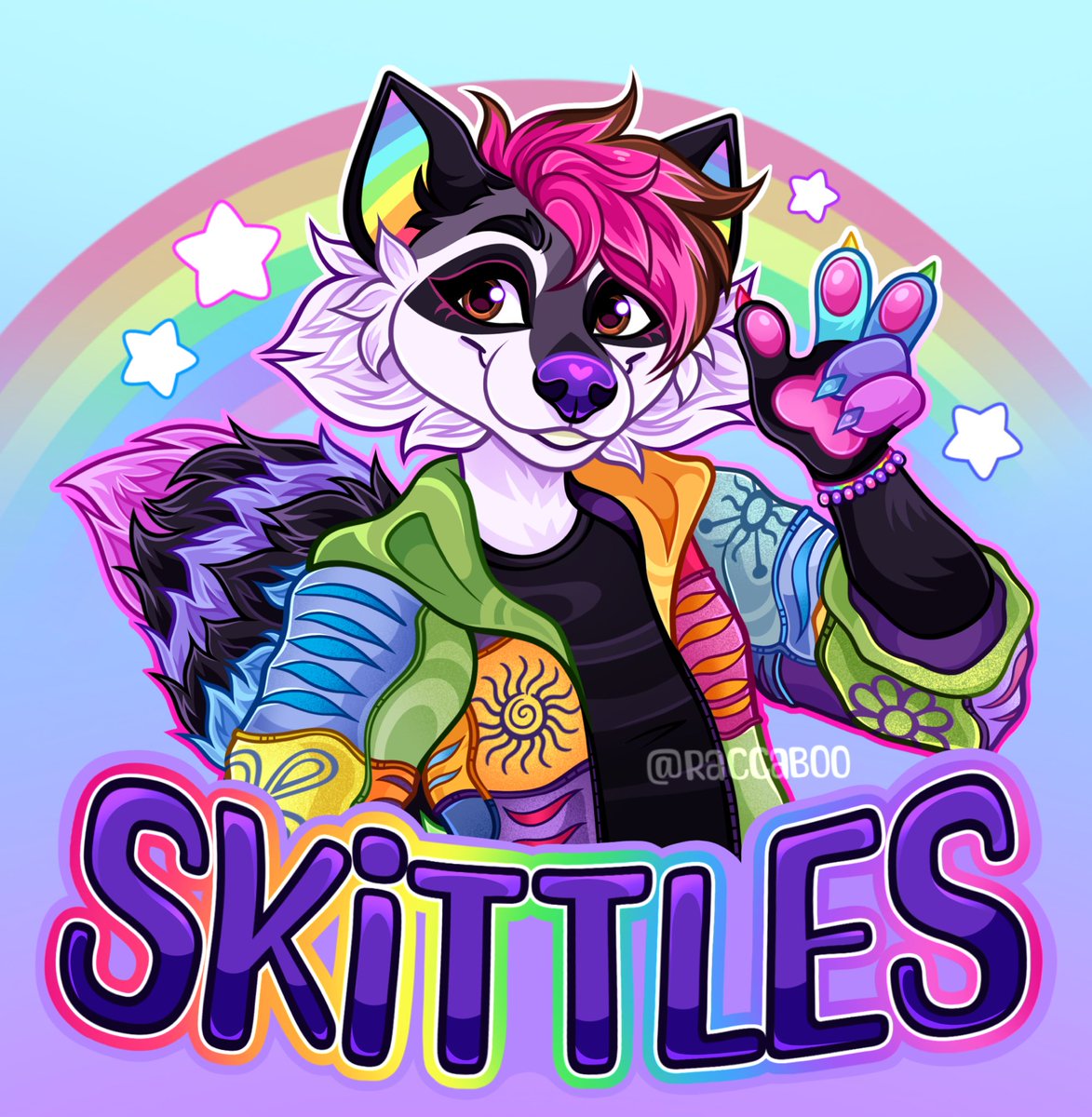 Omg Confuzzled tomorrow! 🌈
I’ve got a bunch of lil raccoon stickers I hope to give out and trade this year ✨
#furryart #confuzzled2024 #cfz #confuzzled #cfz2024 #cfz24 #furryfandom #fursuitbadge #furrycommunity #furries