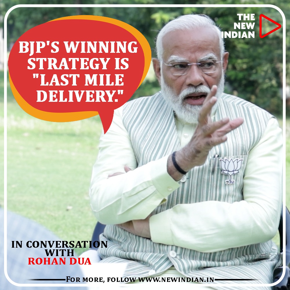 TheNewIndian_in's tweet photo. What is #BJP's winning strategy?
Prime Minister @narendramodi shares the Party's election winning strategy with @rohanduaT02 in an exclusive conversation with The New Indian

Watch the full interview: https://t.co/EPT8ivCByc

#pmmodi #narendramodiinterview #pmmodiinterview #pmmodiinterviewwithrohandua #Varanasi #UttarPradesh #Elections #Election2024 #LokSabhaElection2024