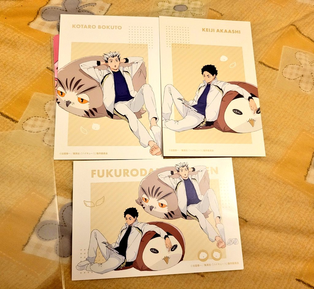 WTS HAIKYUU #bokuaka postcard set (RM 19)

-unsealed (like new)
-negotiable if you buy any from the list above #pasaranimeMY #pasarhaikyuu