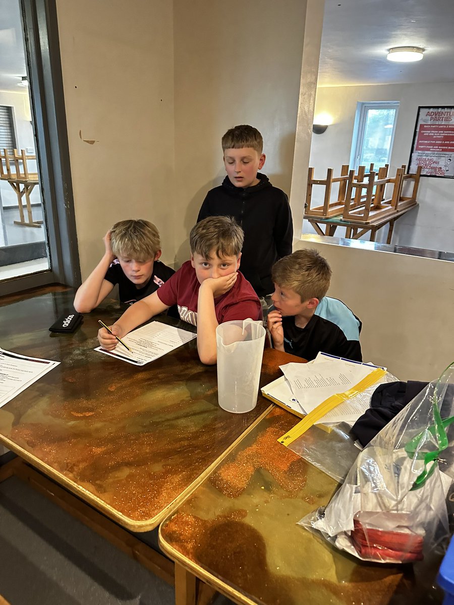 BPSRichardson's tweet photo. It’s quiz time for groups B &amp; D. Who will be victorious? @BoothferryPS #BoothferrydoesHighAdventure2024 https://t.co/iVyjGlh6BW