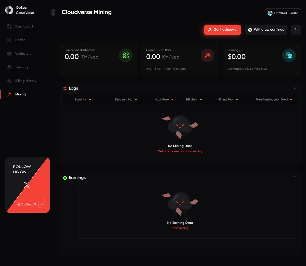 OpSecCloud's tweet image. Unveiling the Future of One-Click Mining with @threefold_io!

We are thrilled to share more progress on our One-Click mining journey. Our efforts have culminated in a major milestone that makes mining more accessible and efficient for everyone.

We’ve recently integrated the…