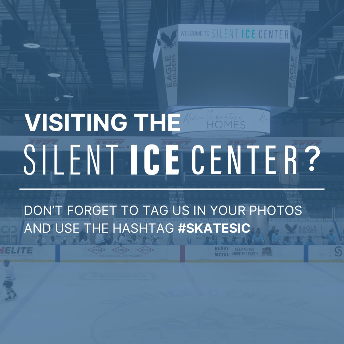 Visiting the SIC? Make sure you tag us and use the hashtag #SKATESIC so we can see your content and repost it! 🏒 #SkateSIC #SilentIceCenter #Niskuab #yegicerinks #yeghockeyrink