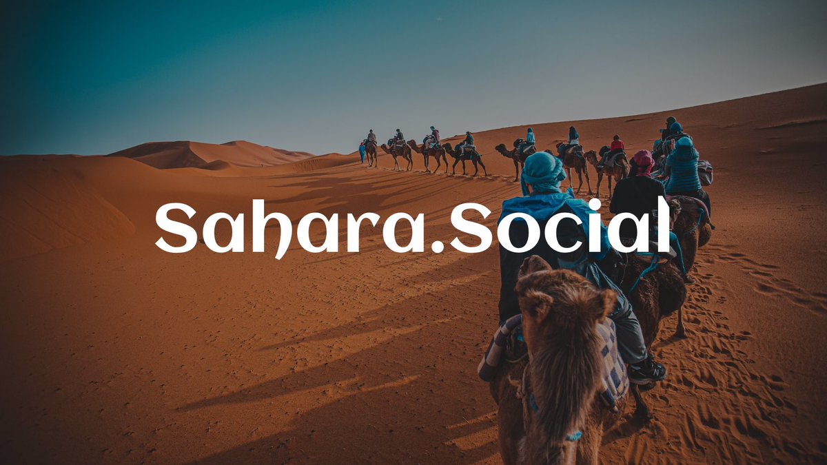 Cardano is getting ready for the bullrun, The Sahara is ready!

At the Sahara we are always working to innovate our platform and expand our reach.

As such we will be beginning a community initiative to onboard more users to Sahara.social.

Come signup! It’s FREE! $HYC