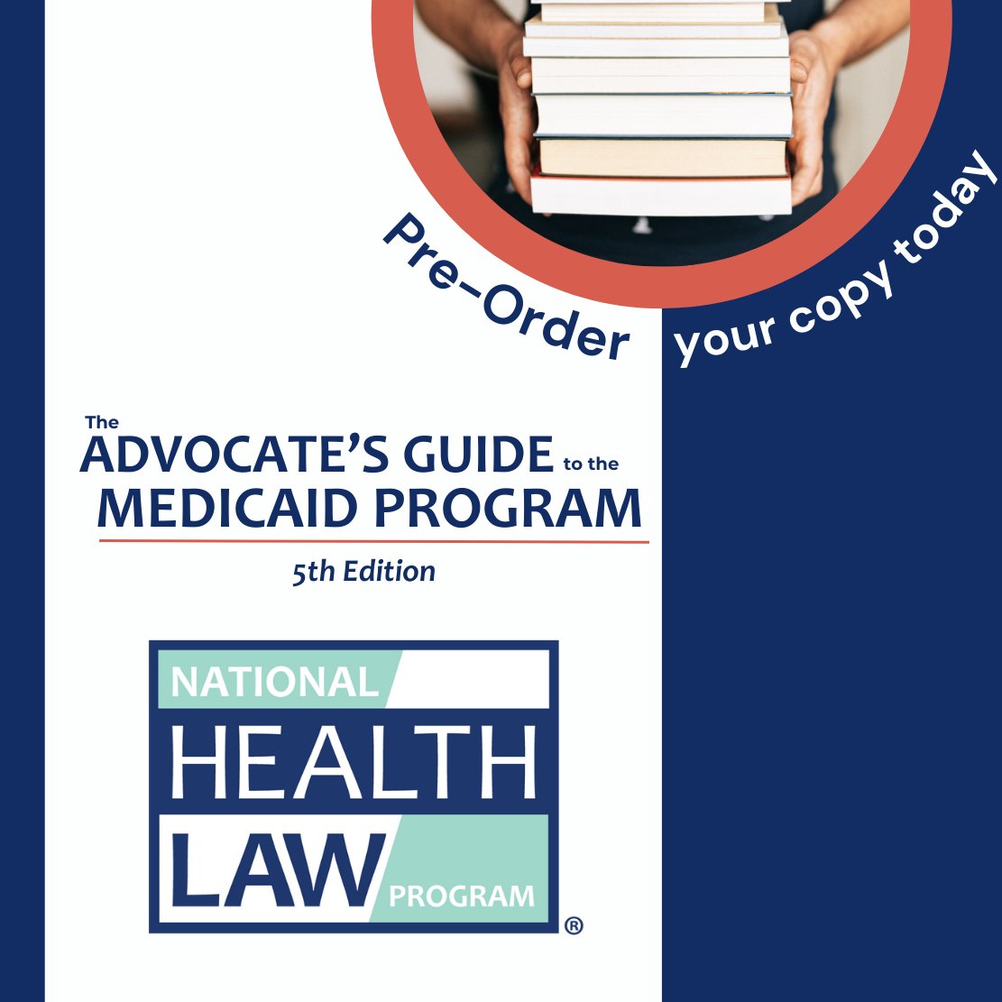 Since 1986, the Advocate's Guide to the Medicaid Program has been the leading authoritative reference on Medicaid law. Pre-order today to reserve your copy of the 5th edition. The Guide is available in both print and digital versions, available this fall. medicaidguide.org