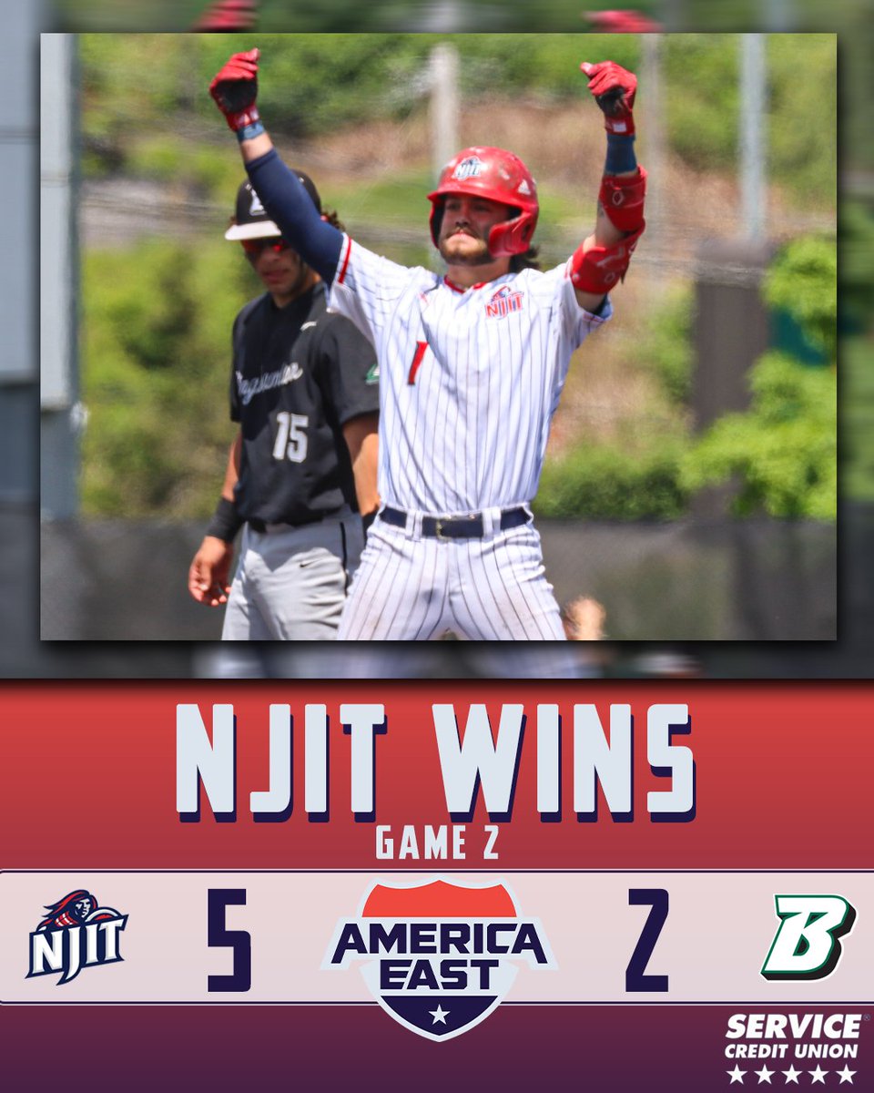 America East (@americaeast) on Twitter photo ๐๐๐๐๐ก๐๐ฃ๐๐๐ง๐จ ๐๐๐ฃ!
Aidan Kidd had 10 strikeouts to help <a href="/NJTechBaseball/">NJIT BASEBALL</a> advance to game 4! ๐๐๐๐๐ก๐๐ฃ๐๐๐ง๐จ ๐๐๐ฃ!
Aidan Kidd had 10 strikeouts to help <a href="/NJTechBaseball/">NJIT BASEBALL</a> advance to game 4!