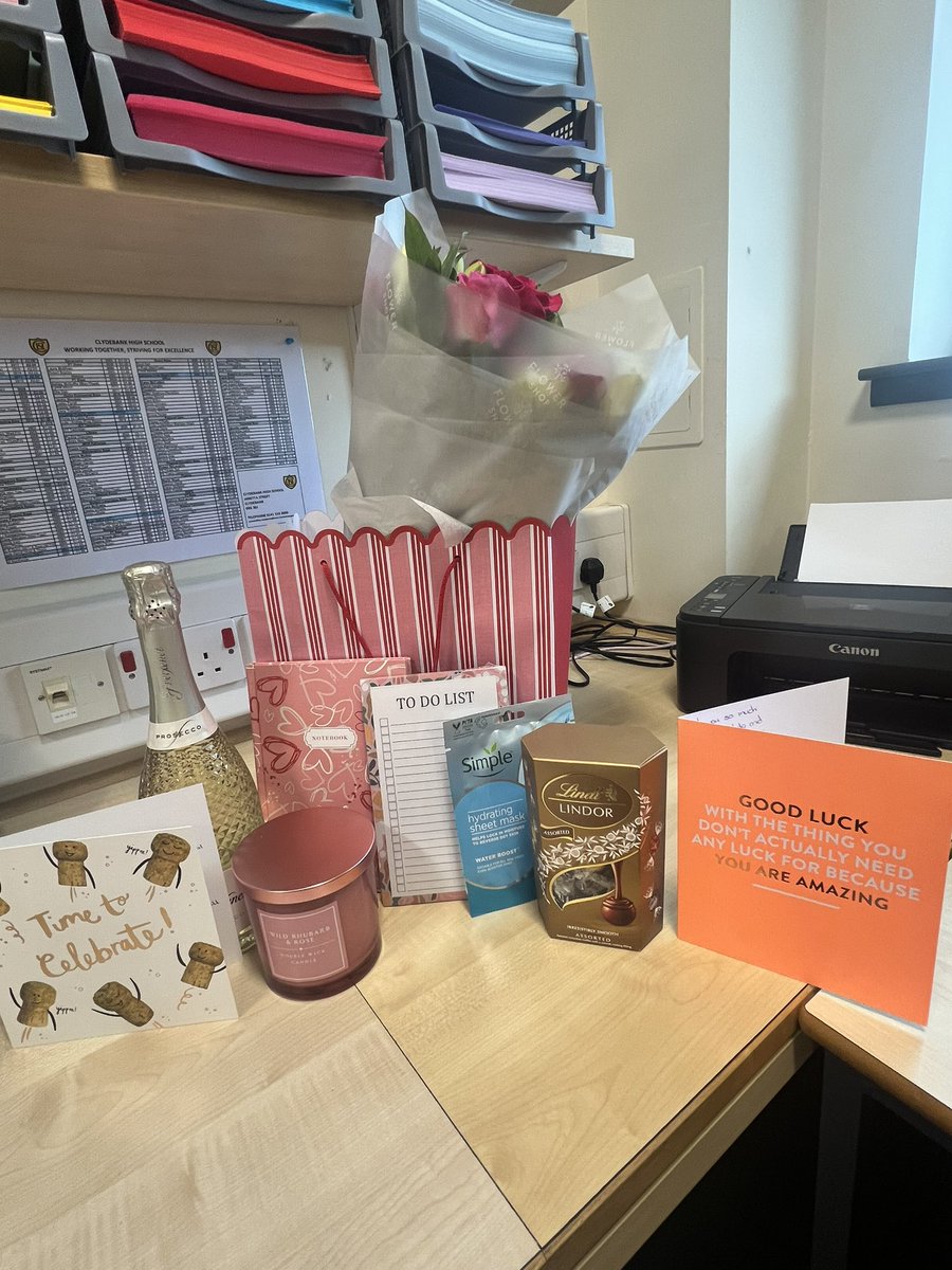 MissTaitBusEd's tweet photo. A bittersweet goodbye to the @CHS_BusComp department today🥹. Thank you to all of the amazing teachers for their support during placement 2 and 3. I have loved teaching the pupils at @clydebankhigh✨ Onto the next chapter in August👩🏼‍🏫⭐️💙 https://t.co/fjvX6NYpIf