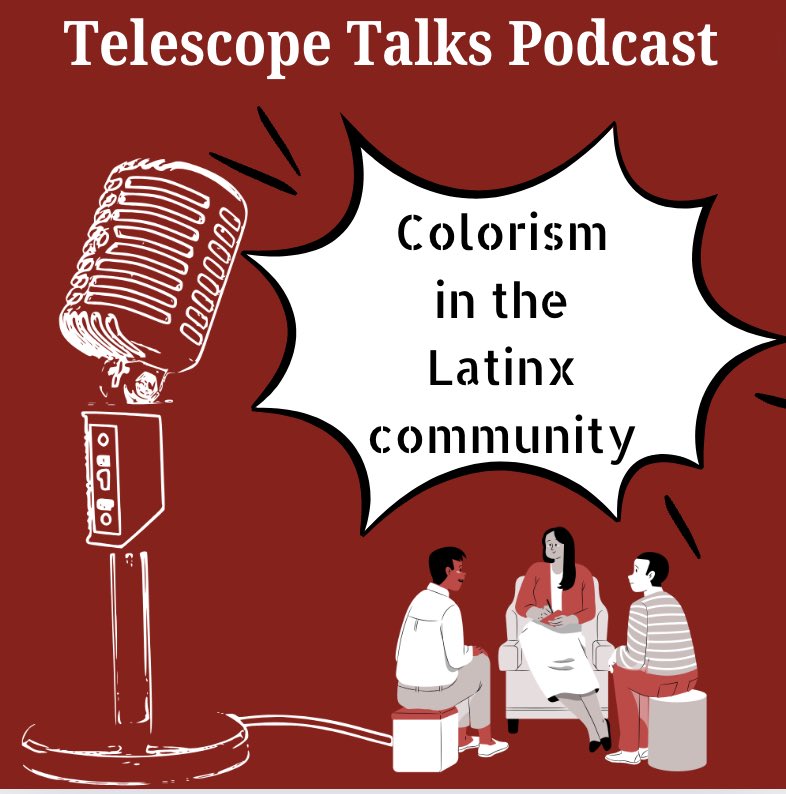 telescopenews's tweet photo. Latinx stories range far past black and white. The Telescope staff invited Umoja president, Janelle Harvey for a conversation on the colorism experiences within the Latinx community. https://t.co/5ytPiBdqqh https://t.co/nK3K5u90tq