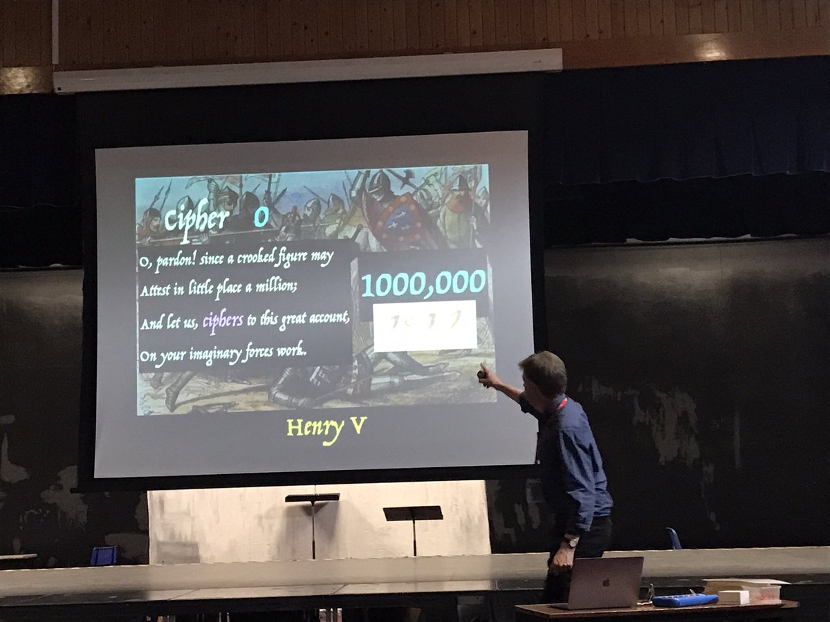 Williams2005A's tweet photo. An engrossing journey through mathematical life in Shakespearean England today for Y9&amp;10 from Rob Eastaway celebrating National Numeracy Day. Thanks for visiting, everyone loved it 😍 https://t.co/I7onl2UMQR